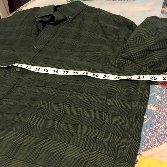Daniel Cremieux Dark Green Checkered Shirt - Picture 5 of 7